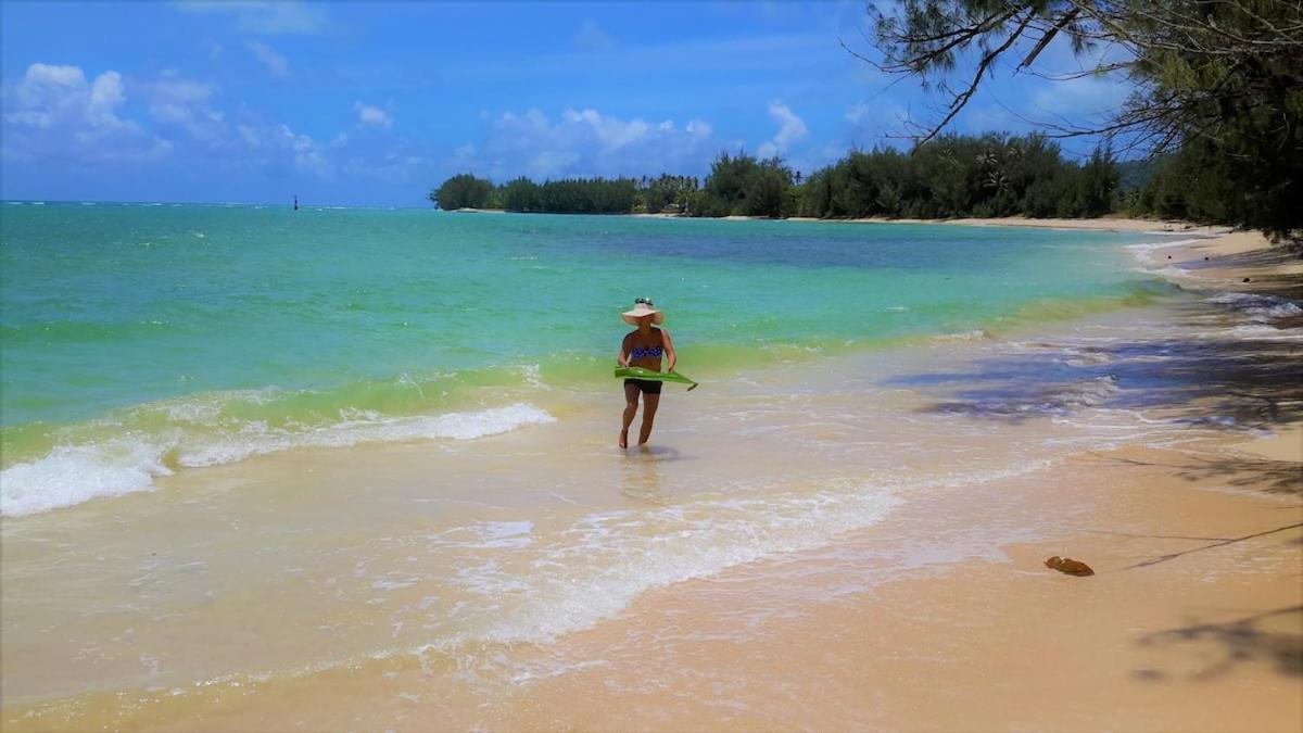 Mara'Ai Le Spot Tubuai, Chambre Triple Deluxe Mahu Sdb Privee Avec Piscine Mataura Esterno foto