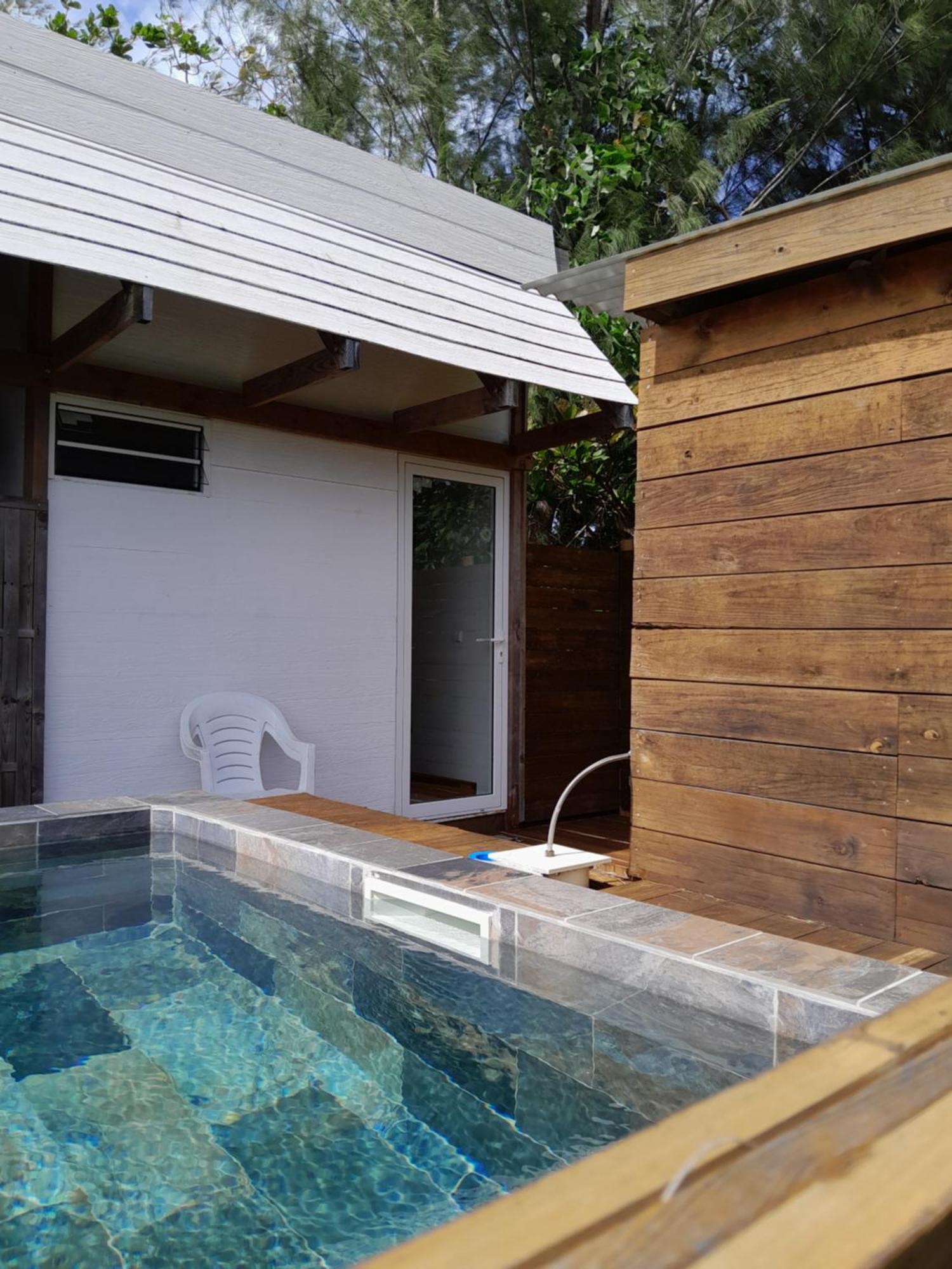Mara'Ai Le Spot Tubuai, Chambre Triple Deluxe Mahu Sdb Privee Avec Piscine Mataura Esterno foto