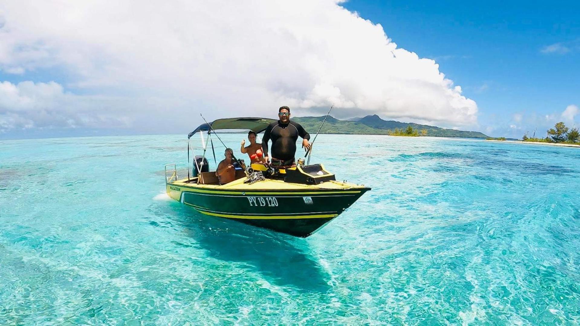 Mara'Ai Le Spot Tubuai, Chambre Triple Deluxe Mahu Sdb Privee Avec Piscine Mataura Esterno foto
