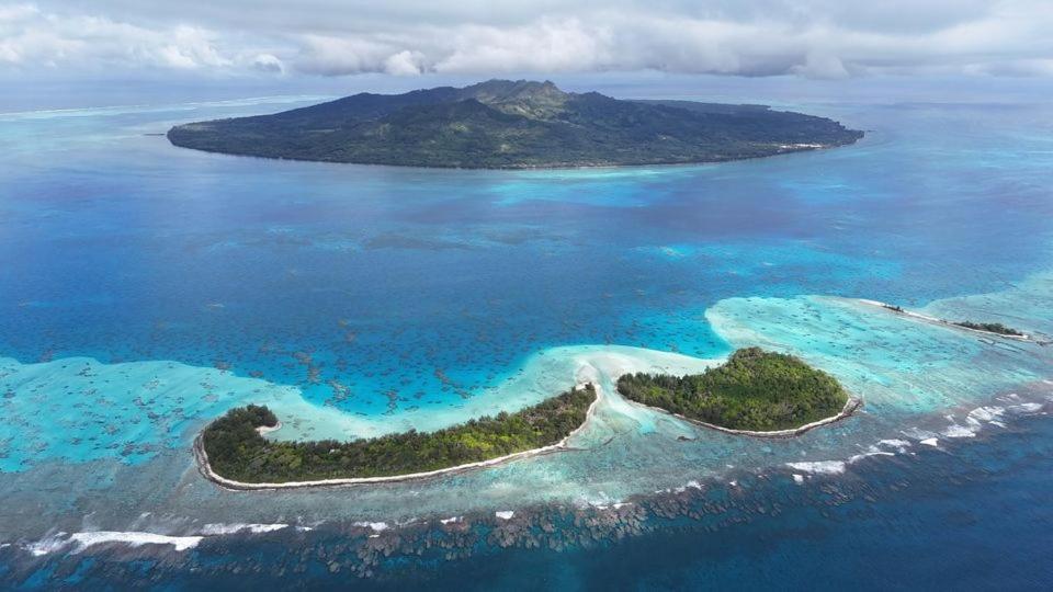 Mara'Ai Le Spot Tubuai, Chambre Triple Deluxe Mahu Sdb Privee Avec Piscine Mataura Esterno foto