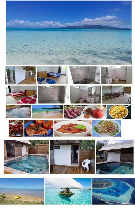 Mara'Ai Le Spot Tubuai, Chambre Triple Deluxe Mahu Sdb Privee Avec Piscine Mataura Esterno foto